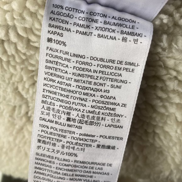 LEVI'S PREMIUM STONEWASHED SHERPA LINED DENIM JACKET SIZE MENS MEDIUM - Picture 15 of 16